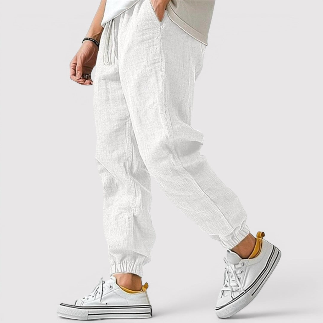 Sandro™ | Leichte Jogger-Hose mit Bündchen
