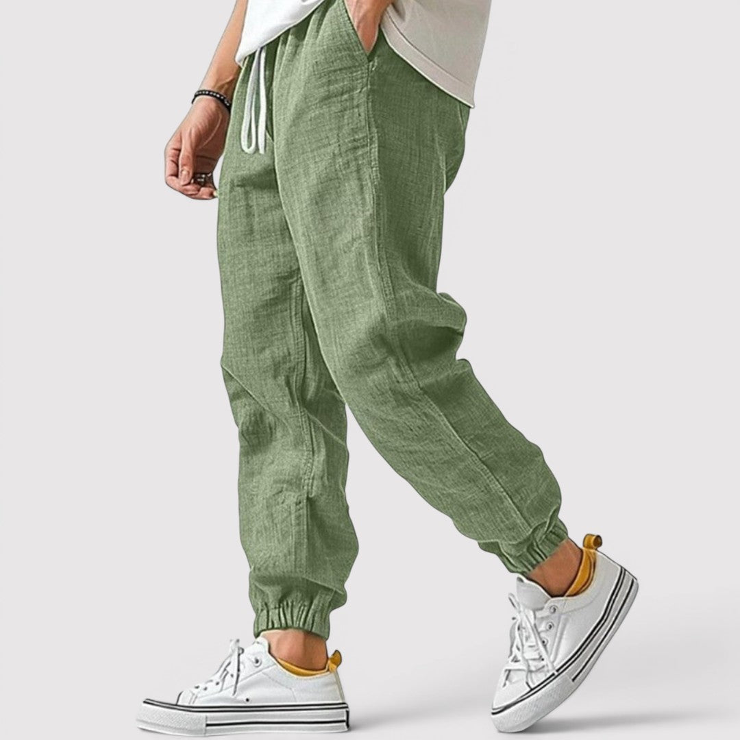 Sandro™ | Leichte Jogger-Hose mit Bündchen