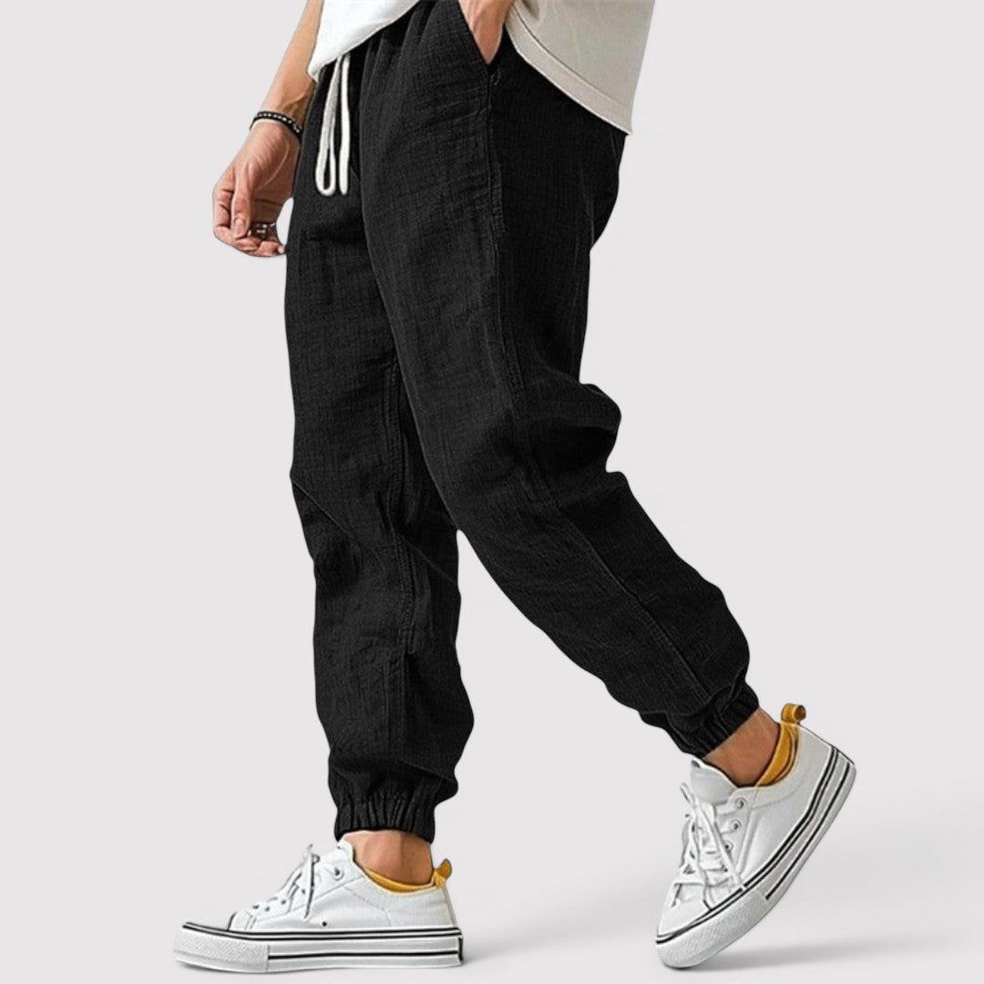 Sandro™ | Leichte Jogger-Hose mit Bündchen