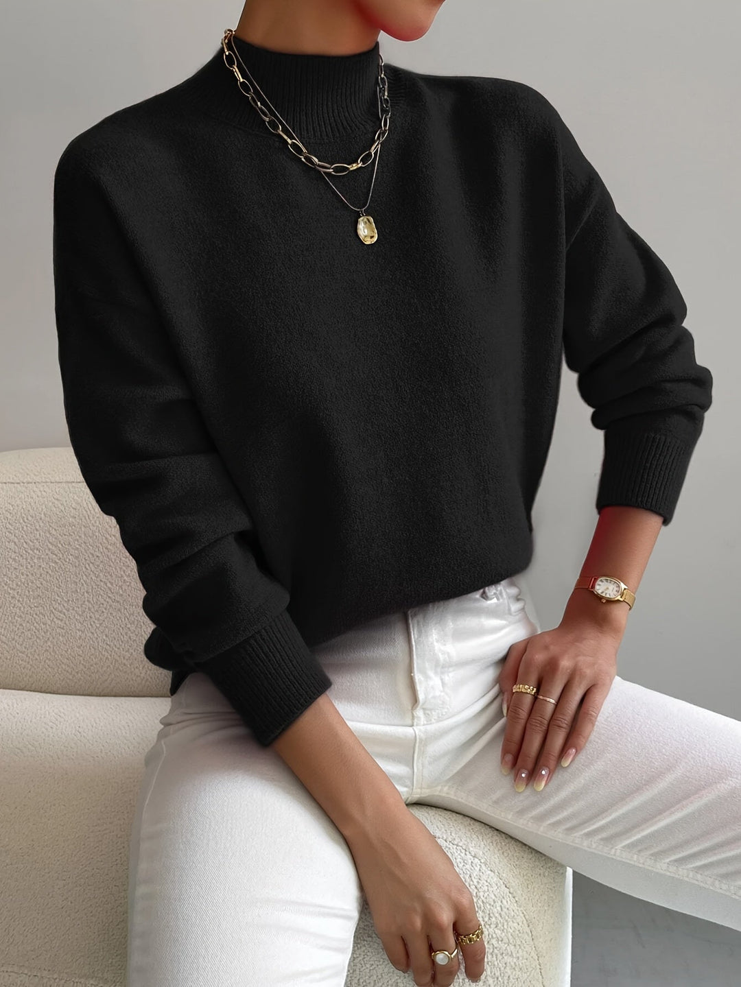 Jennifer | Eleganter und warmer Pullover