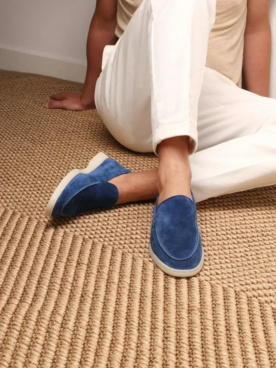 Yannis™ | Klassischer Loafer Beerenblau