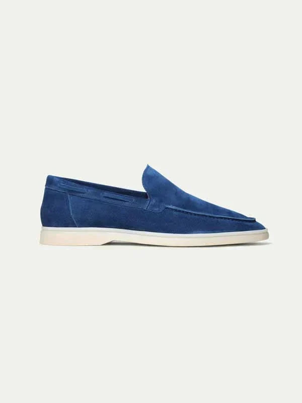 Yannis™ | Klassischer Loafer Beerenblau
