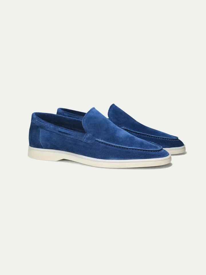 Yannis™ | Klassischer Loafer Beerenblau