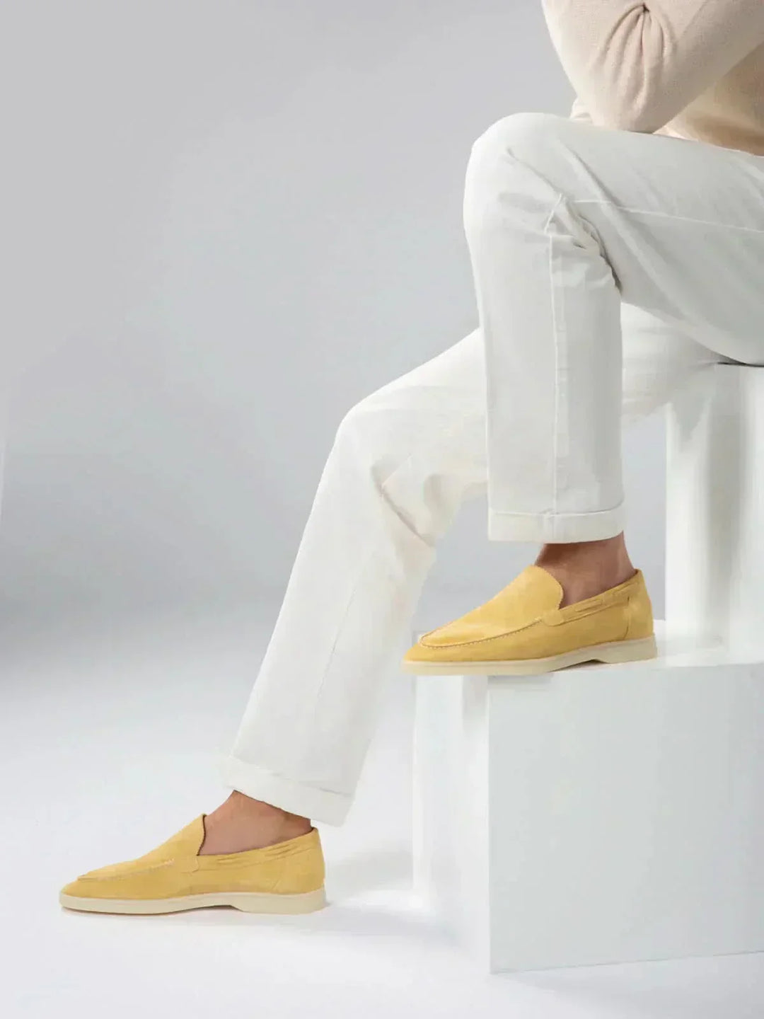 Urban™ | Klassischer Loafer Zitronengelb