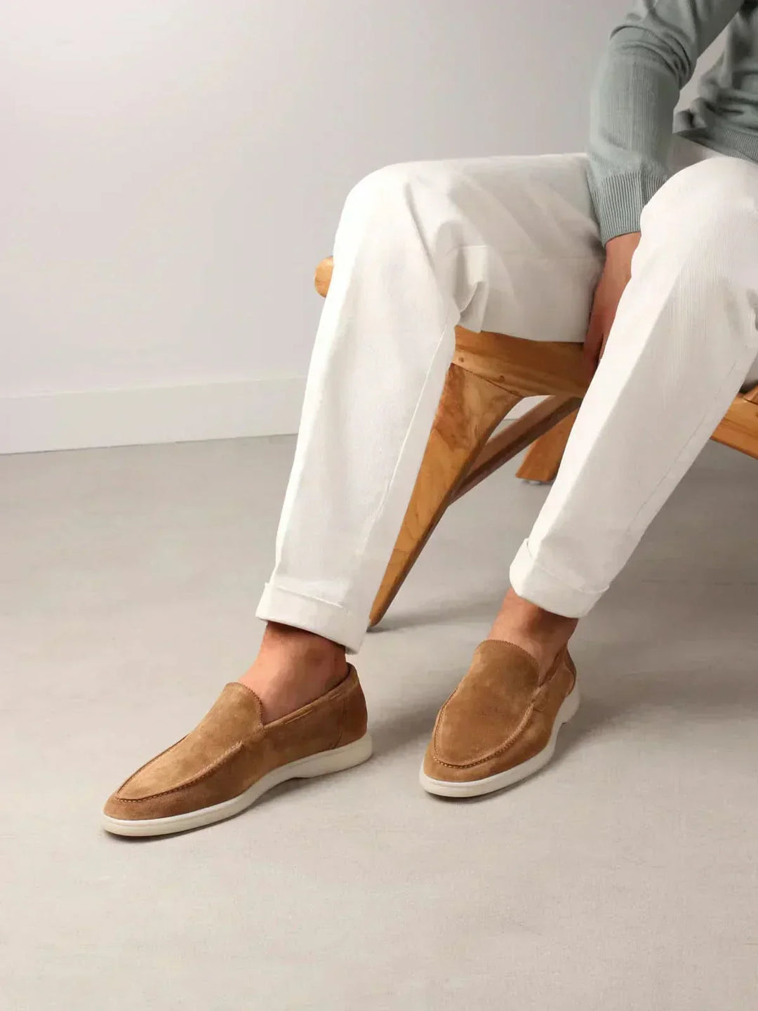 Xaver™ | Klassischer Loafer Sandbeige
