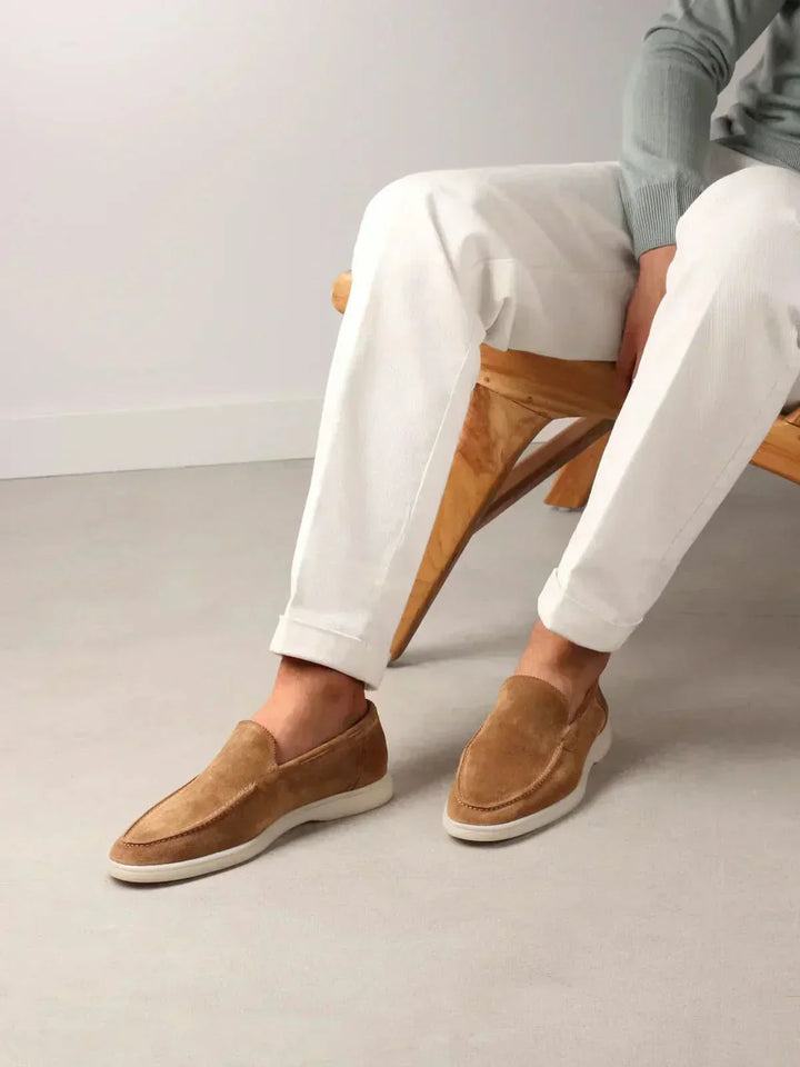 Xaver™ | Klassischer Loafer Sandbeige