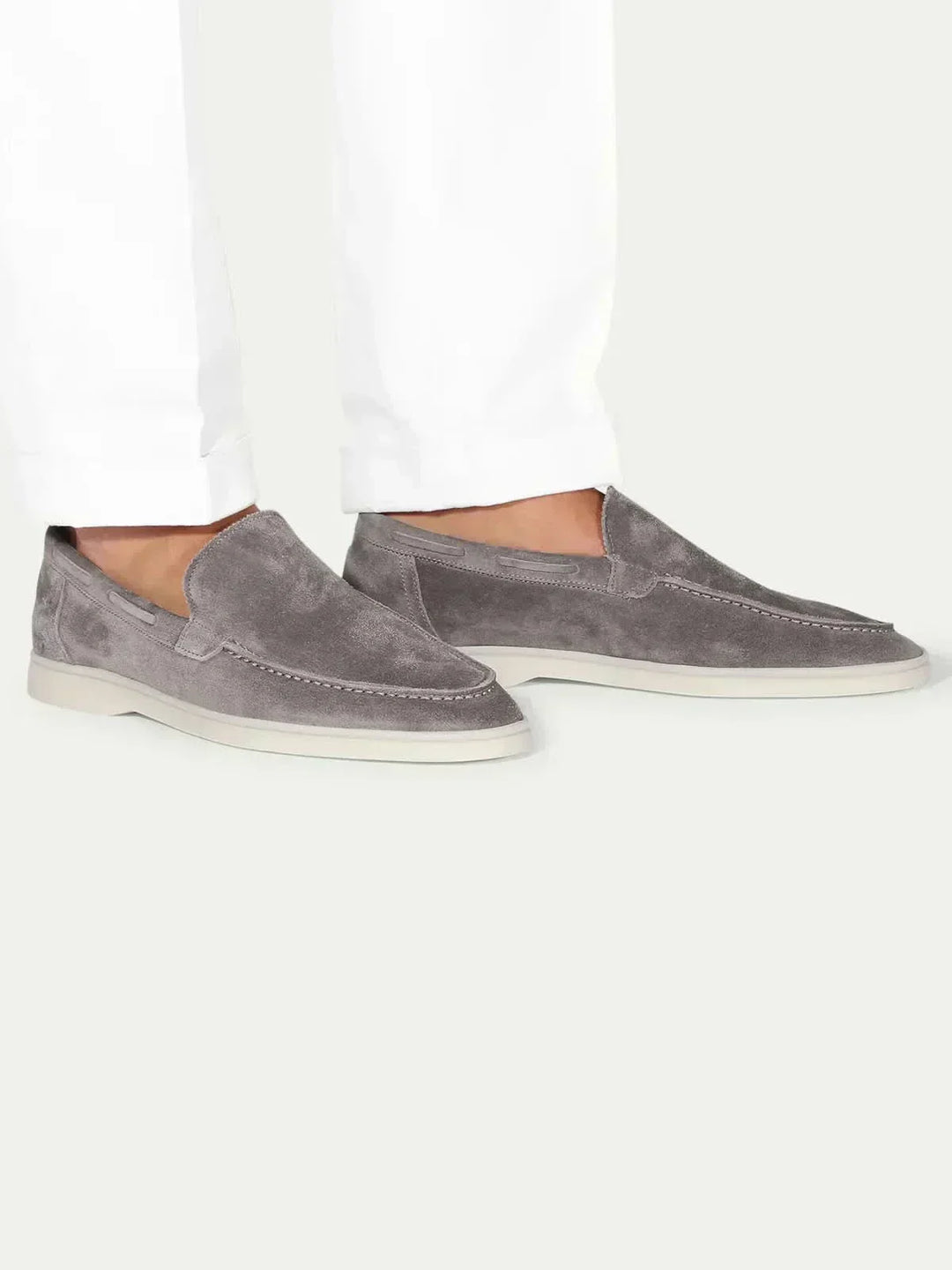 Viktor™ | Klassischer Loafer Grau