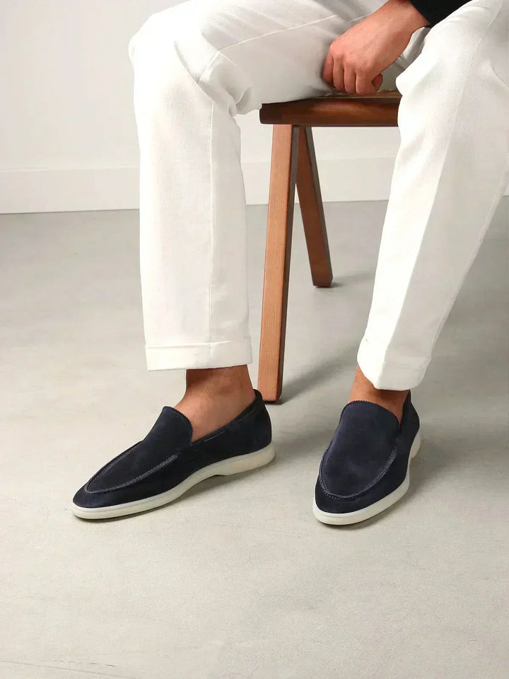Waldemar™ | Klassischer Loafer Marineblau