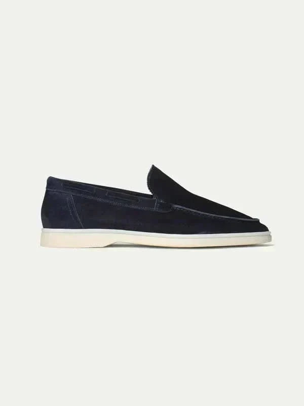 Waldemar™ | Klassischer Loafer Marineblau