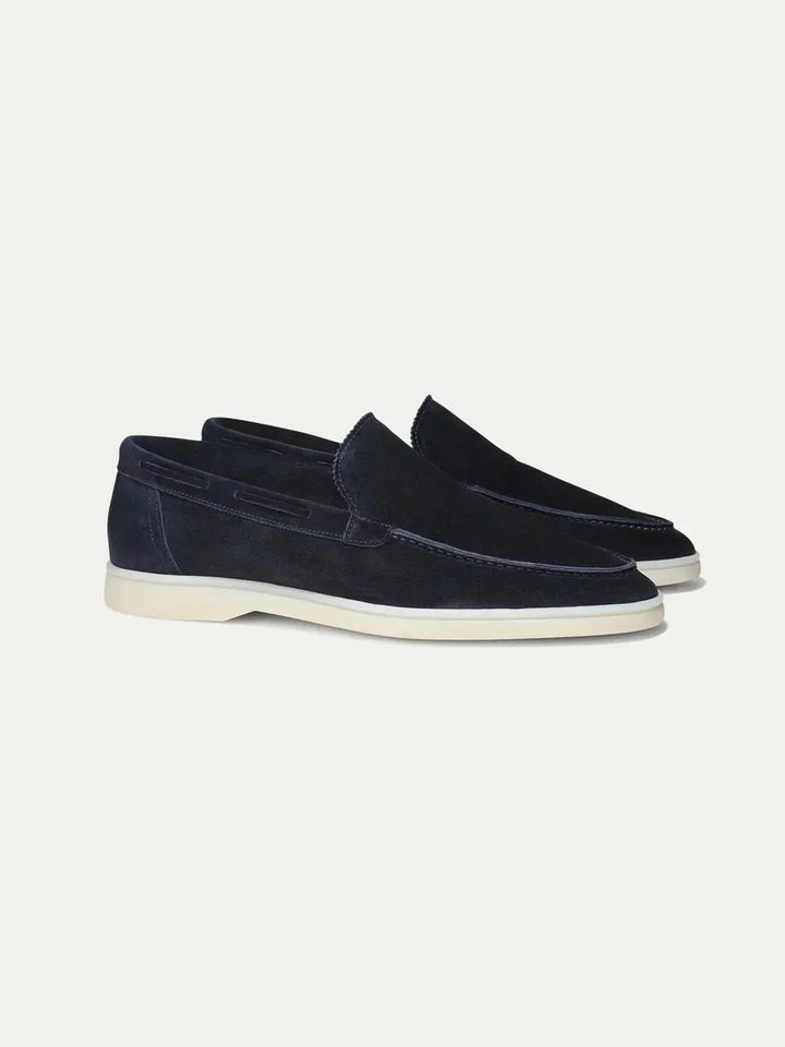 Waldemar™ | Klassischer Loafer Marineblau