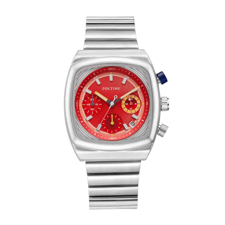 Linus™ | Rechteckiger Sport-Chronograph mit Datumsanzeige