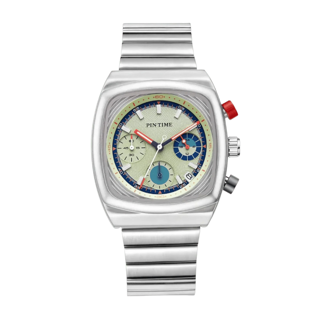 Linus™ | Rechteckiger Sport-Chronograph mit Datumsanzeige