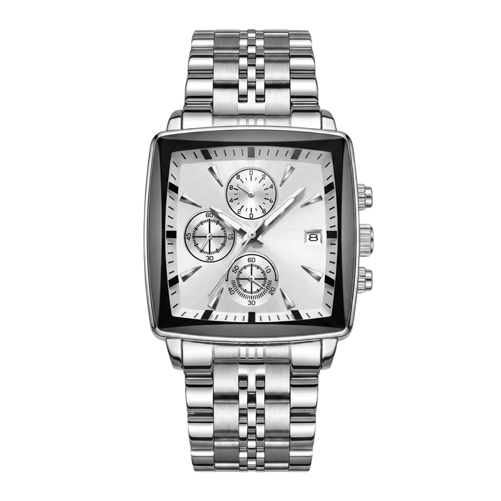 Valentin™ | Rechteckiger Chronograph mit Datumsfenster