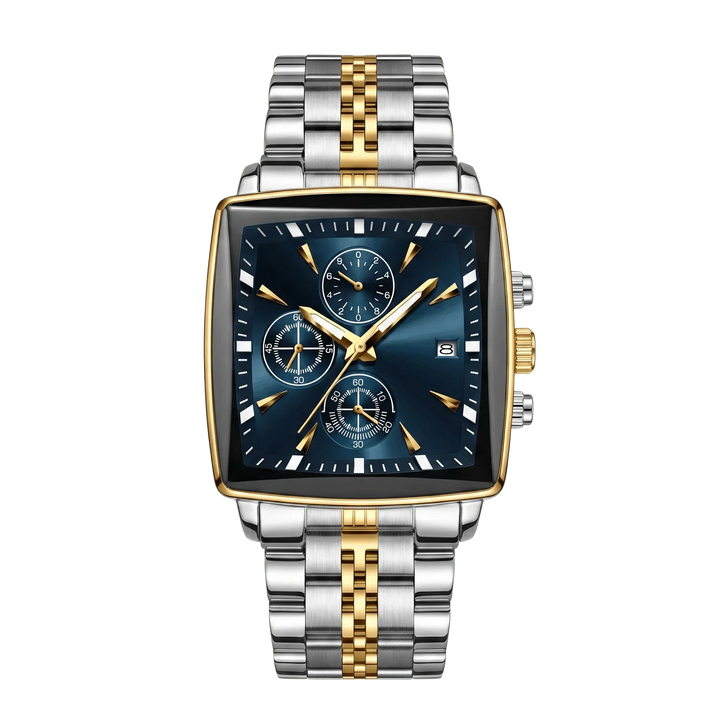 Valentin™ | Rechteckiger Chronograph mit Datumsausgabe