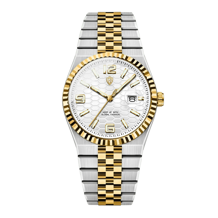 Oskar™ | Elegante Quarzuhr mit Jubilee-Armband