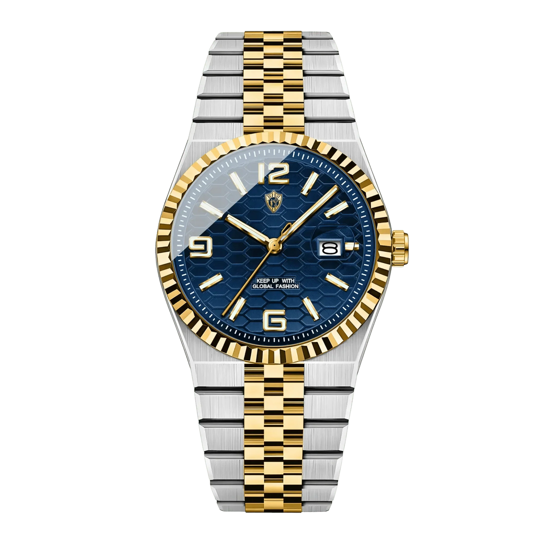 Oskar™ | Elegante Quarzuhr mit Jubilee-Armband