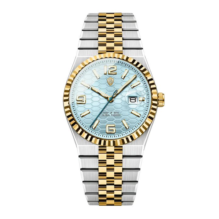 Oskar™ | Stilvolle Quarzuhr mit Jubilee-Armband