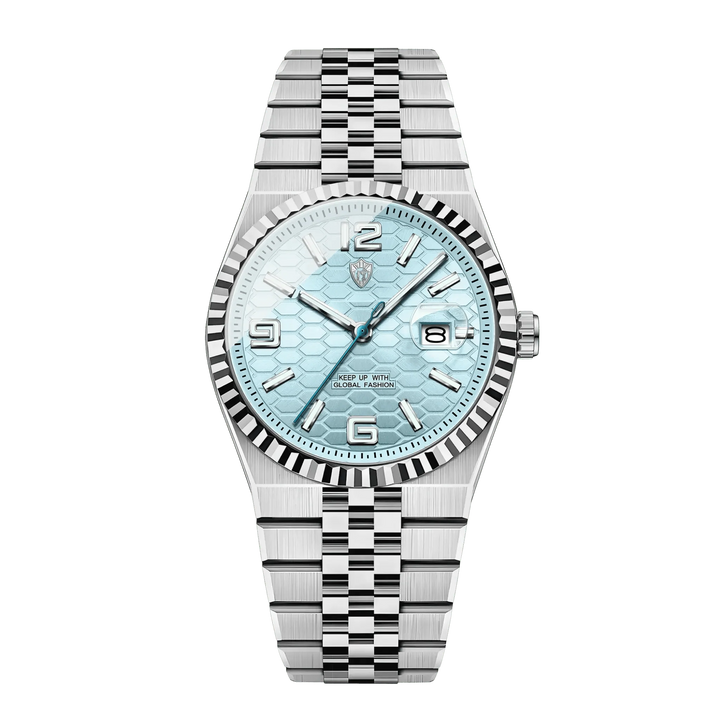 Oskar™ | Stilvolle Quarzuhr mit Jubilee-Armband