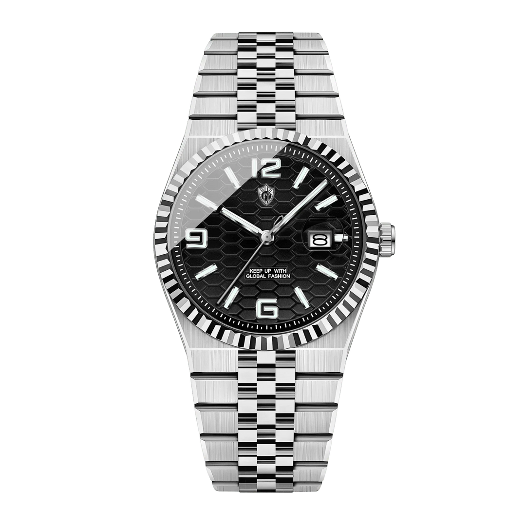 Oskar™ | Elegante Quarzuhr mit Jubilee-Armband