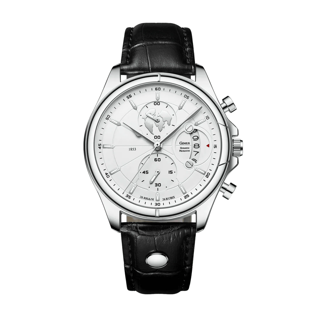 Benedikt™ | Schlanker Chronograph mit Saphirglas