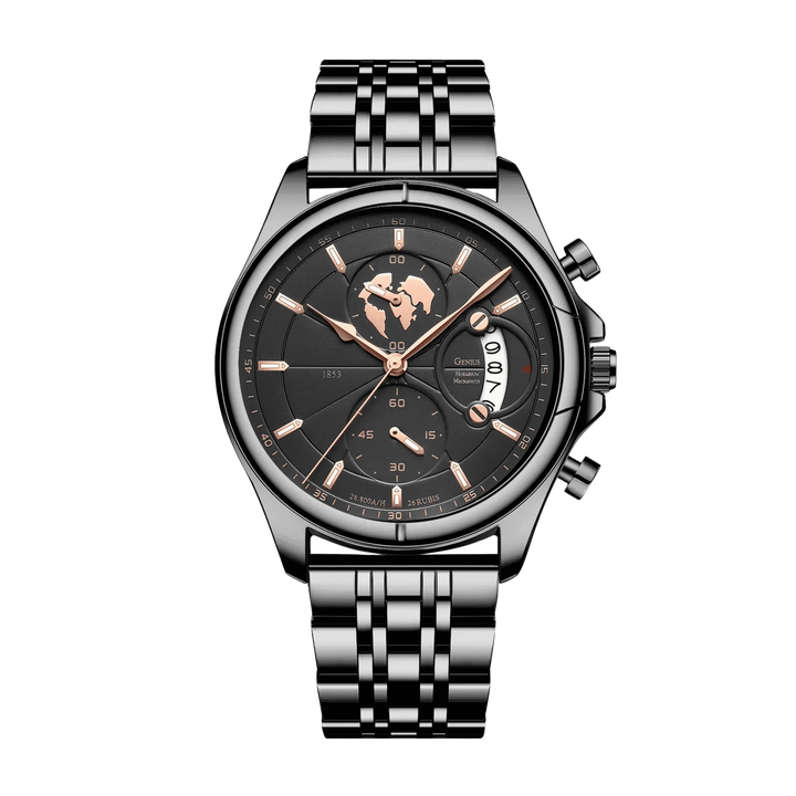 Benedikt™ | Schlanker Chronograph mit Saphirglas