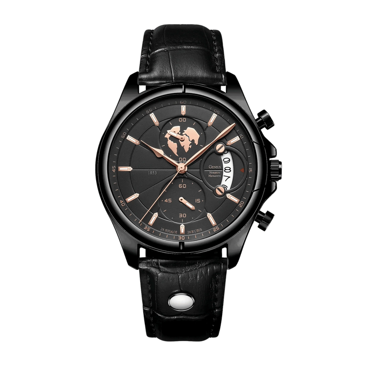 Benedikt™ | Schlanker Chronograph mit Saphirglas