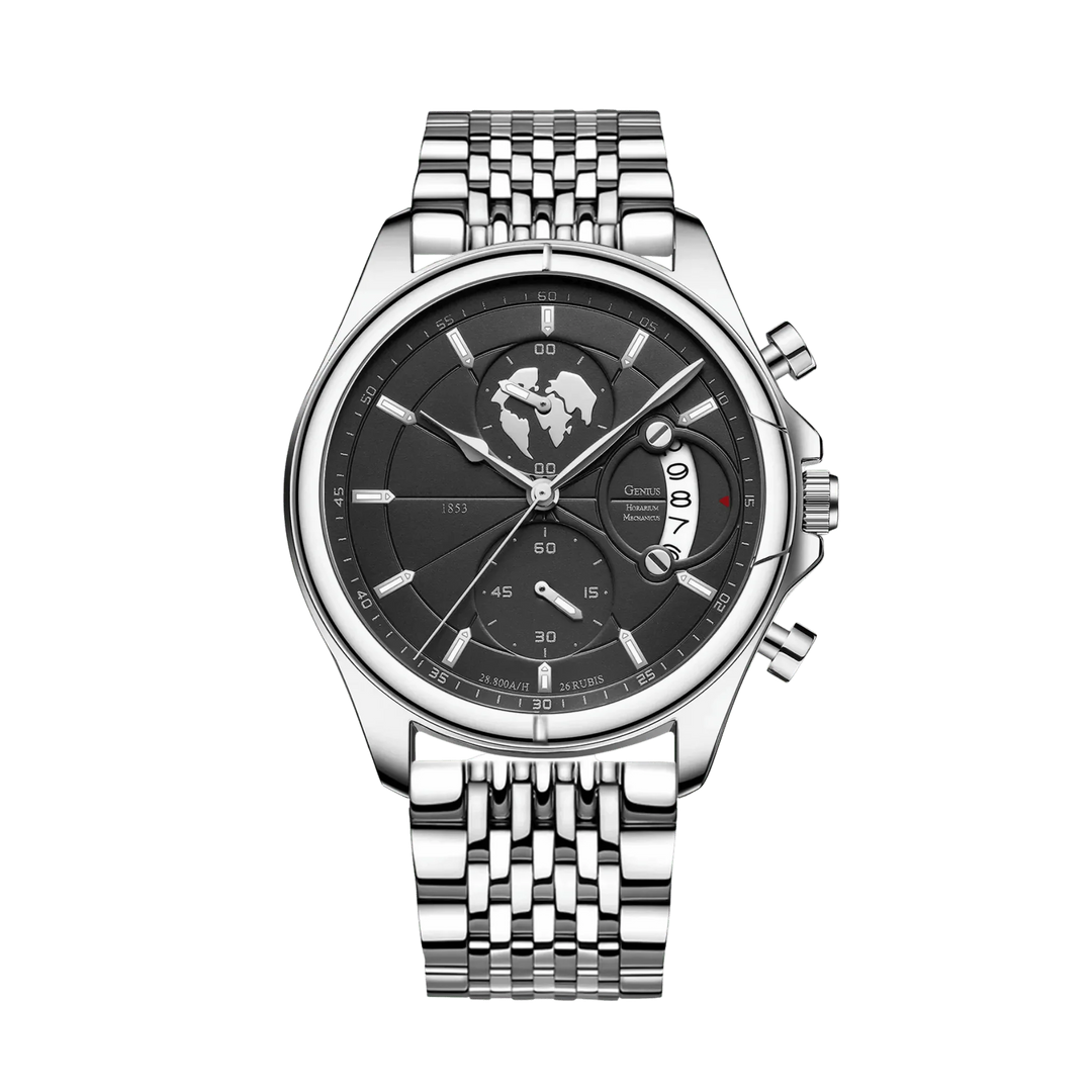 Benedikt™ | Schlanker Chronograph mit Saphirglas