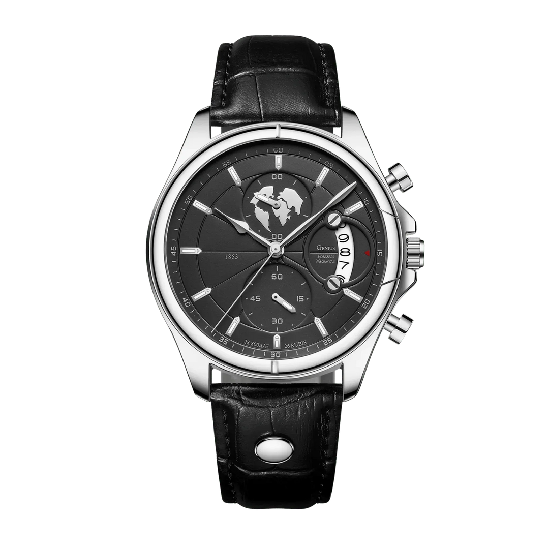 Benedikt™ | Schlanker Chronograph mit Saphirglas