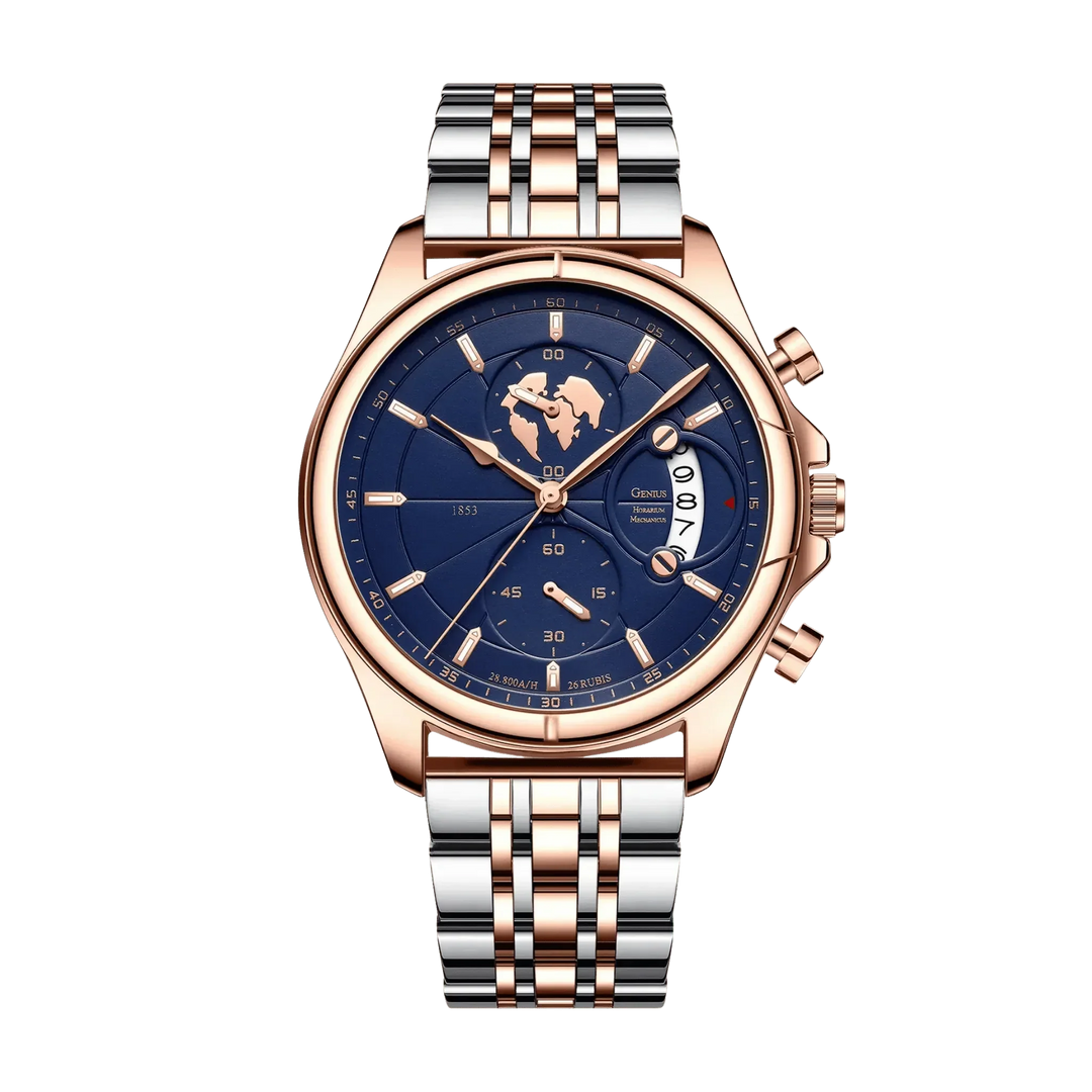 Benedikt™ | Schlanker Chronograph mit Saphirglas