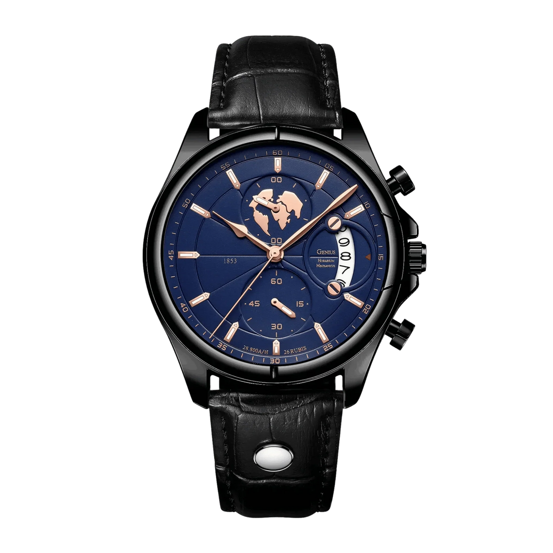 Benedikt™ | Schlanker Chronograph mit Saphirglas