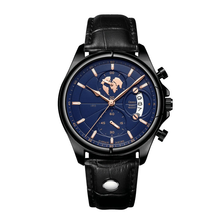 Benedikt™ | Schlanker Chronograph mit Saphirglas