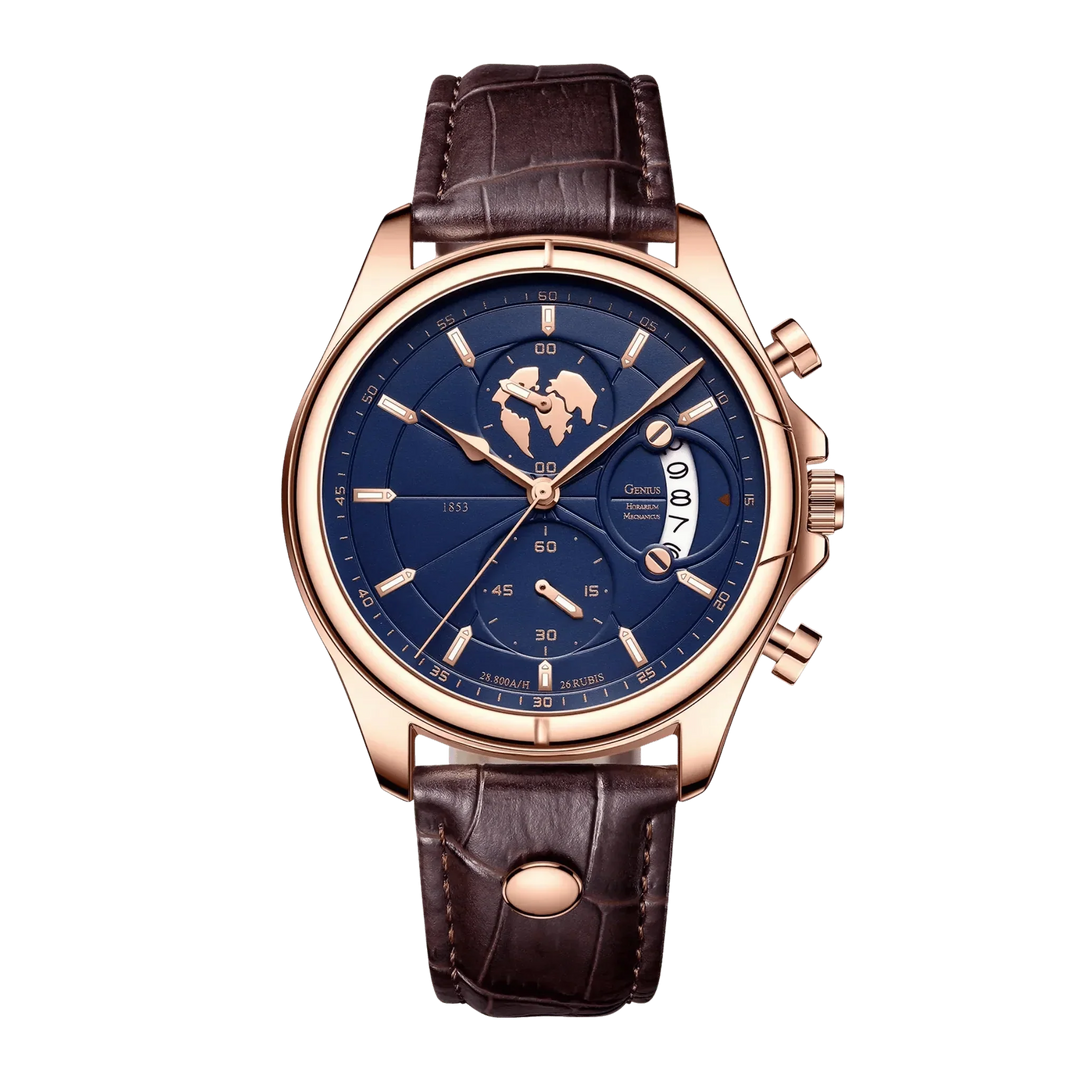 Benedikt™ | Schlanker Chronograph mit Saphirglas