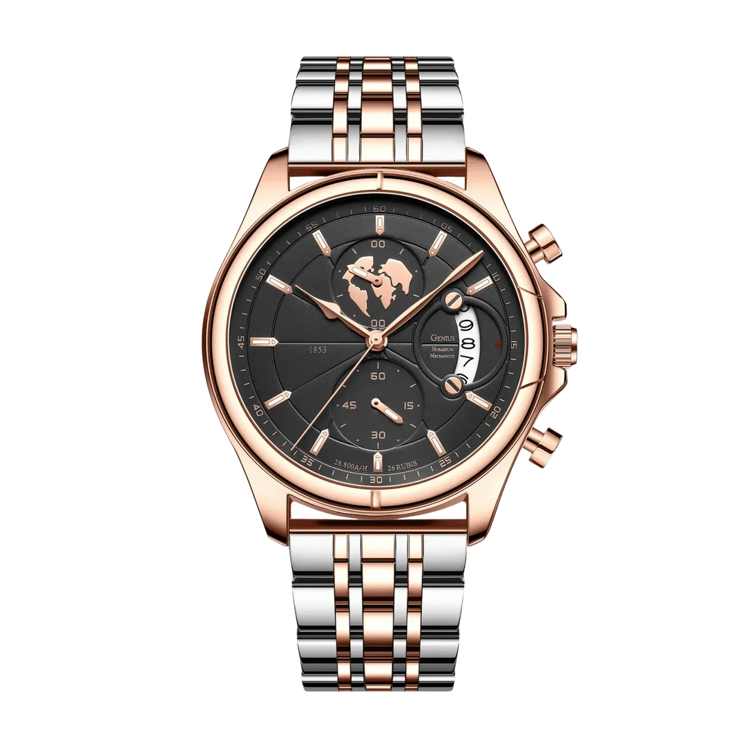 Benedikt™ | Schlanker Chronograph mit Saphirglas