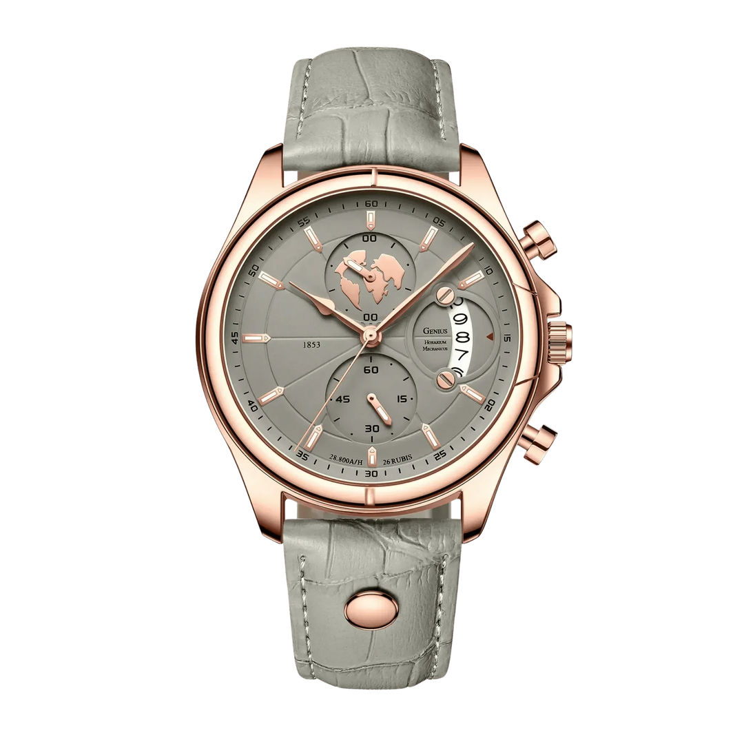 Benedikt™ | Schlanker Chronograph mit Saphirglas