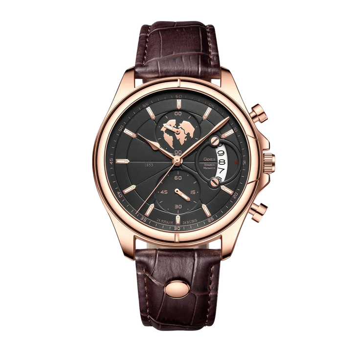 Benedikt™ | Schlanker Chronograph mit Saphirglas