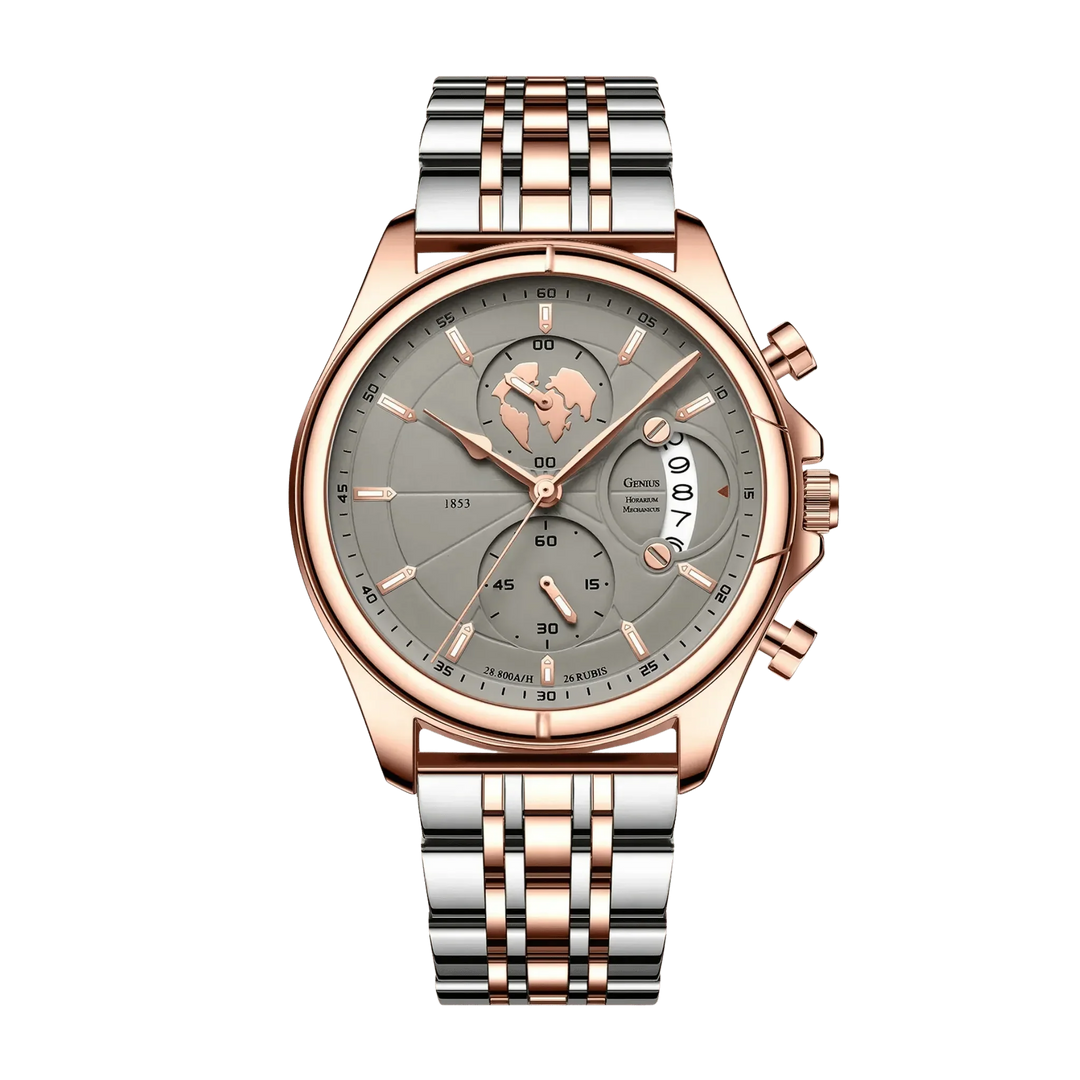 Benedikt™ | Schlanker Chronograph mit Saphirglas