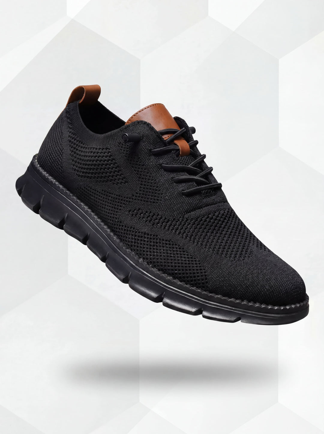 Emilian™ | Breathable Black Sneaker