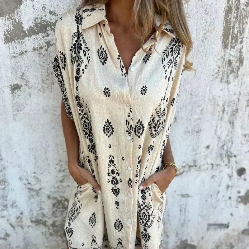 Mica - Vintage Boho Kleid