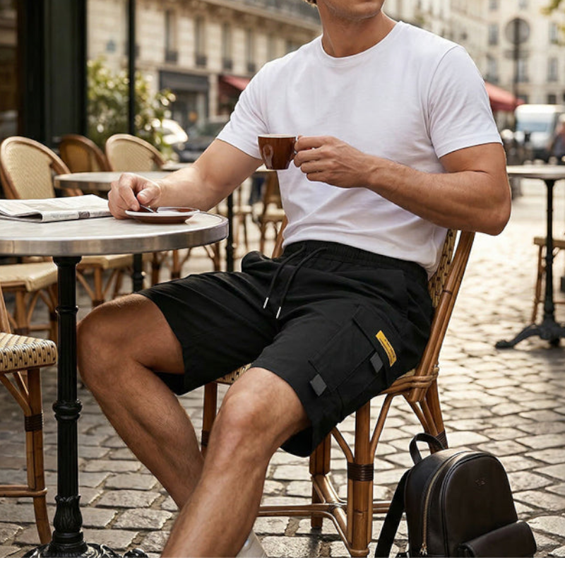 Adrian™ | Leichte Cargo-Shorts mit Seitentaschen