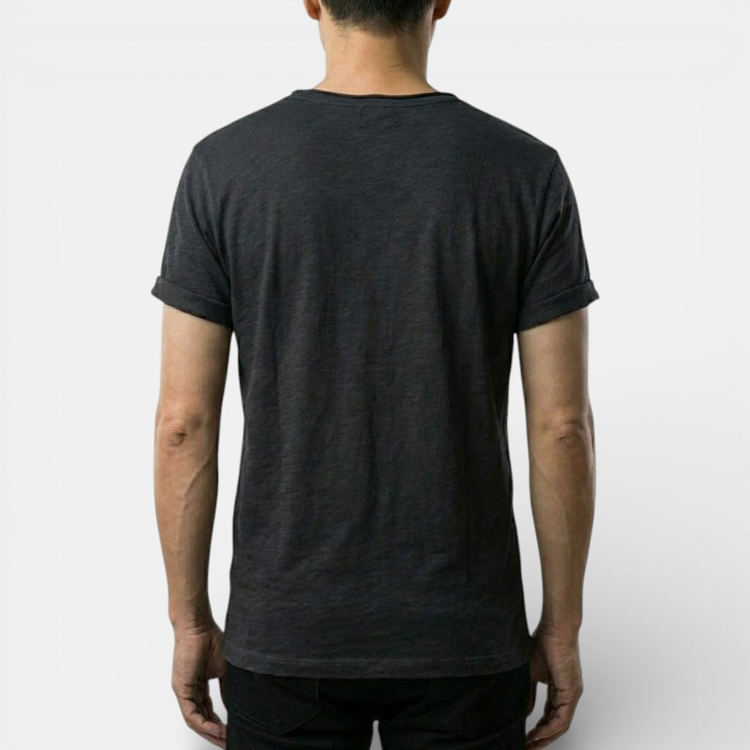 Gabriel™ | Schlichtes Basic-T-Shirt mit Rundhals