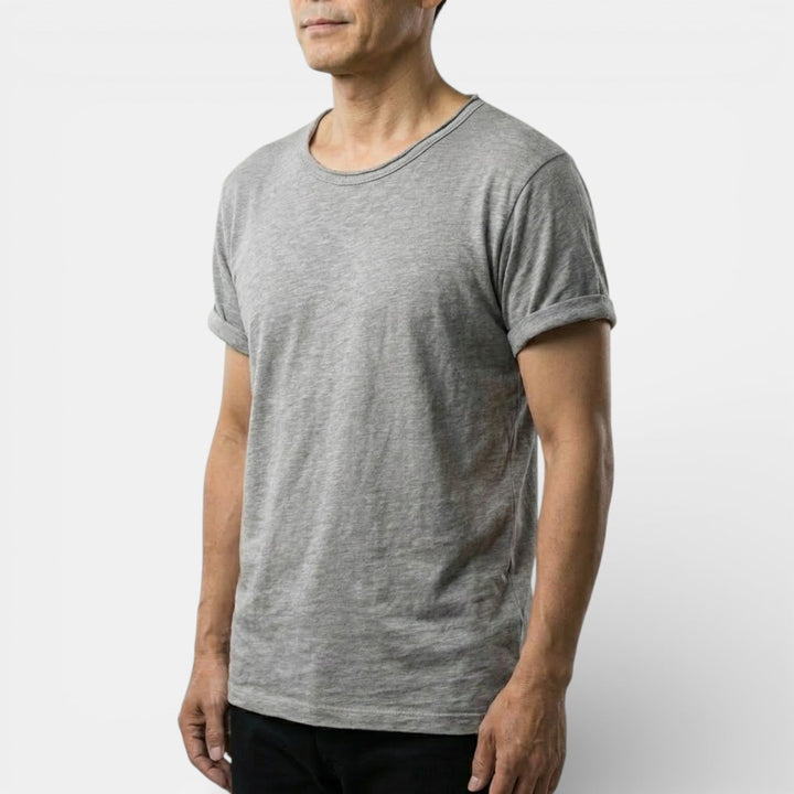 Gabriel™ | Schlichtes Basic-T-Shirt mit Rundhals