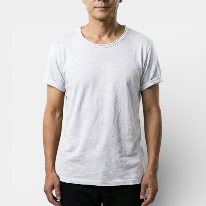 Gabriel™ | Schlichtes Basic-T-Shirt mit Rundhals