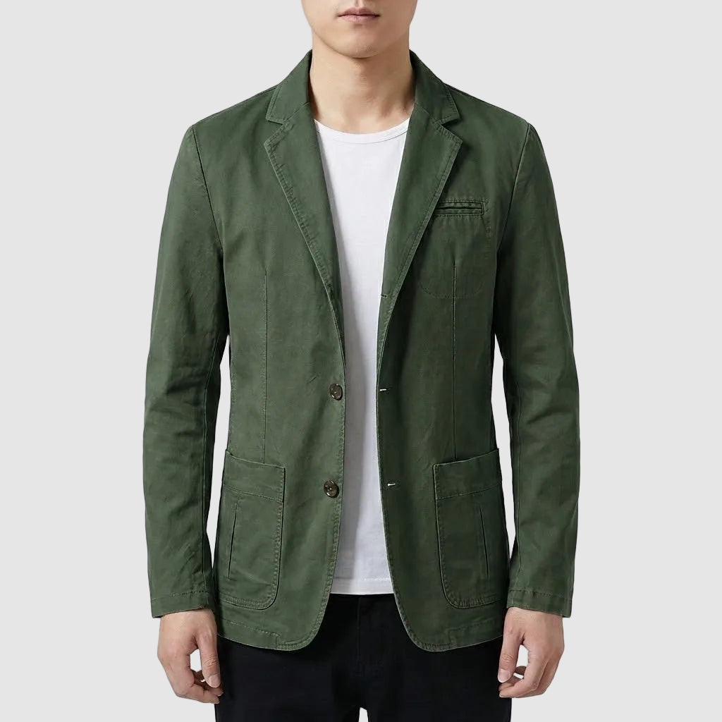 Detlef™ | Business-Blazer mit atmungsaktivem Futter