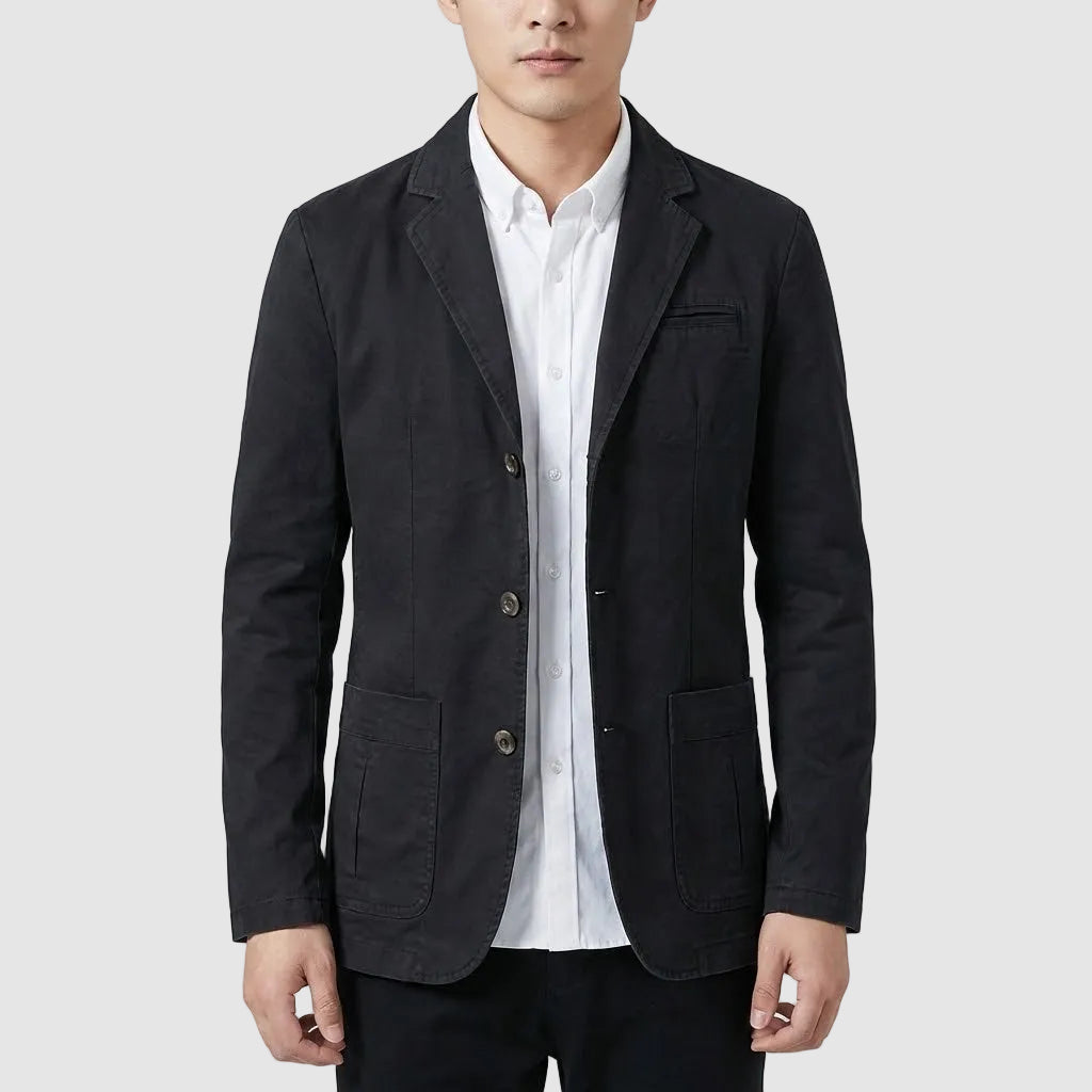 Detlef™ | Business-Blazer mit atmungsaktivem Futter
