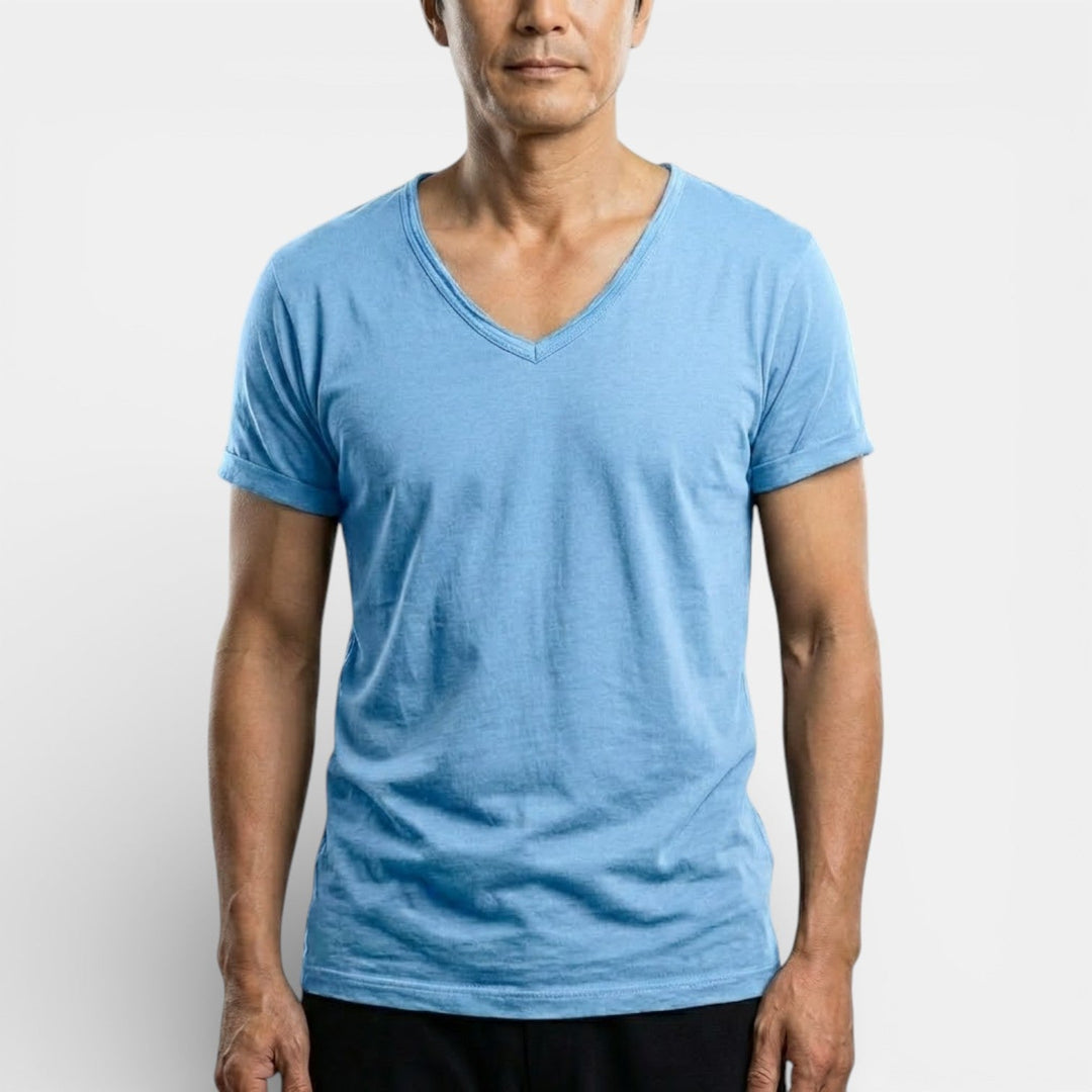 Meinhard™ | Weiches T-Shirt mit V-Ausschnitt