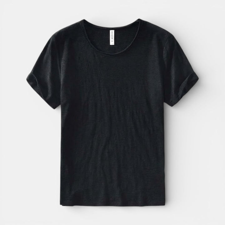 Gabriel™ | Schlichtes Basic-T-Shirt mit Rundhals