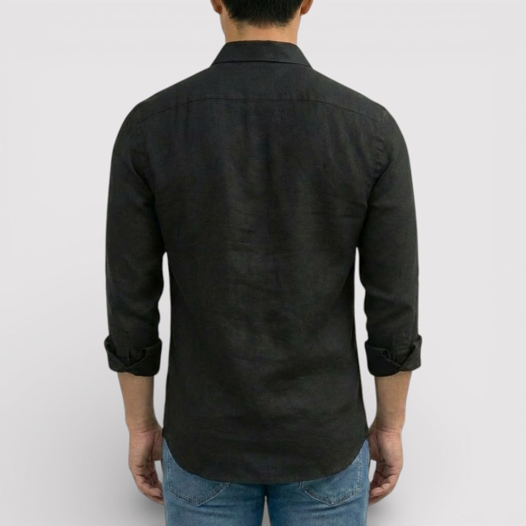 Norbert™ | Leichtes Hemd mit Umschlagärmeln