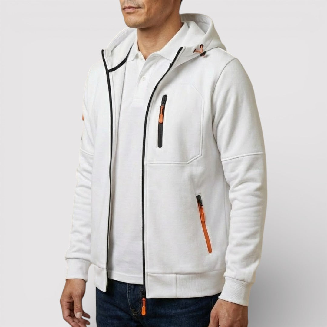 Frederik™ | Atmungsaktiver Zip-Hoodie mit Kapuze