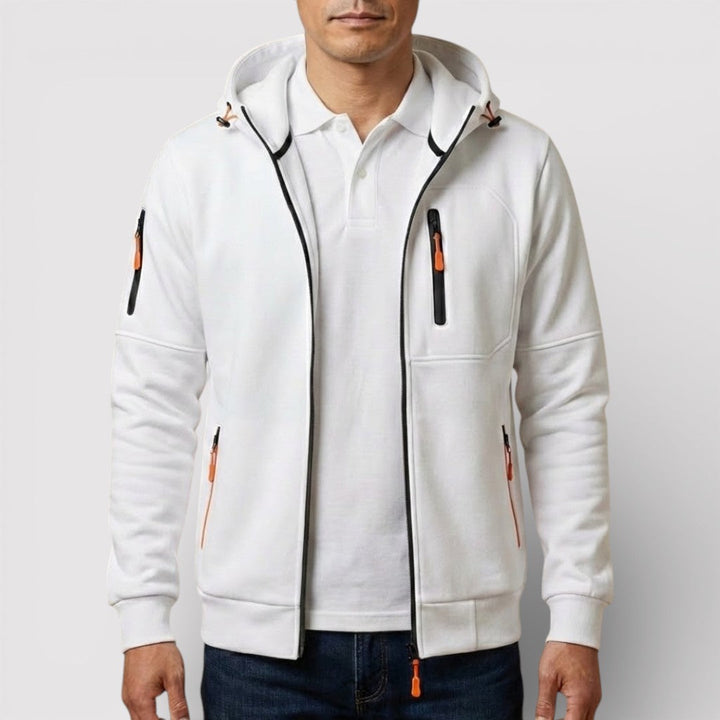Frederik™ | Atmungsaktiver Zip-Hoodie mit Kapuze