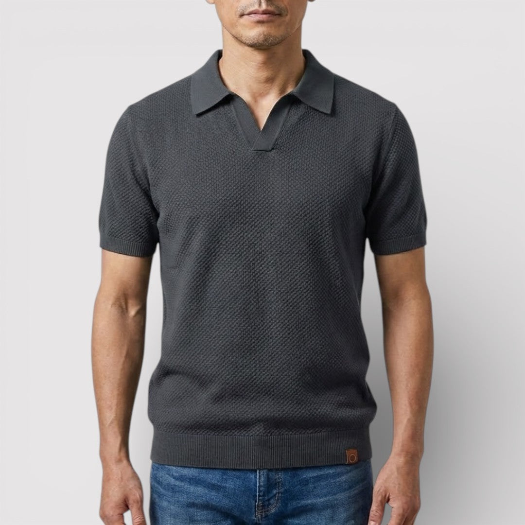 Emilian™ | Schlichtes Poloshirt ohne Knopfleiste